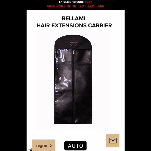 BELLAMI Other - Bellami hair carrier